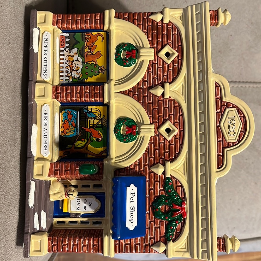Department, 56 snow village pet shop